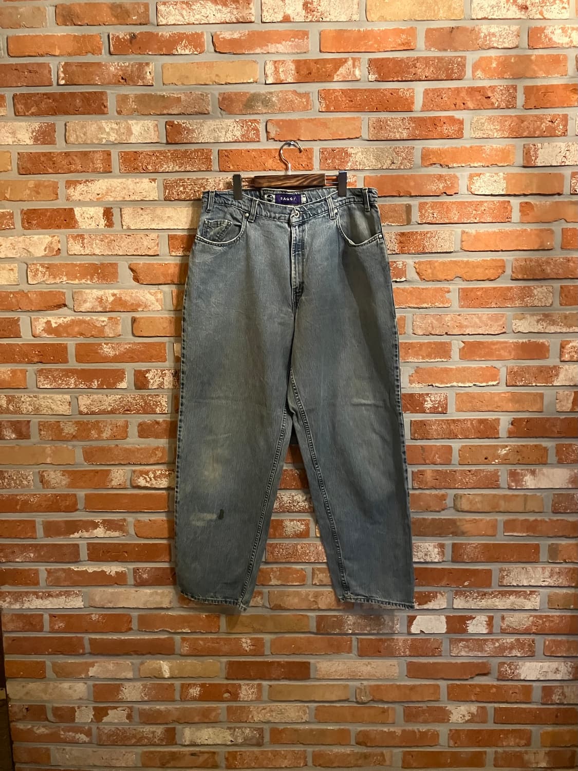 90s USA 빈티지 리바이스 실버탭 배기핏 데님 팬츠 상품이미지1