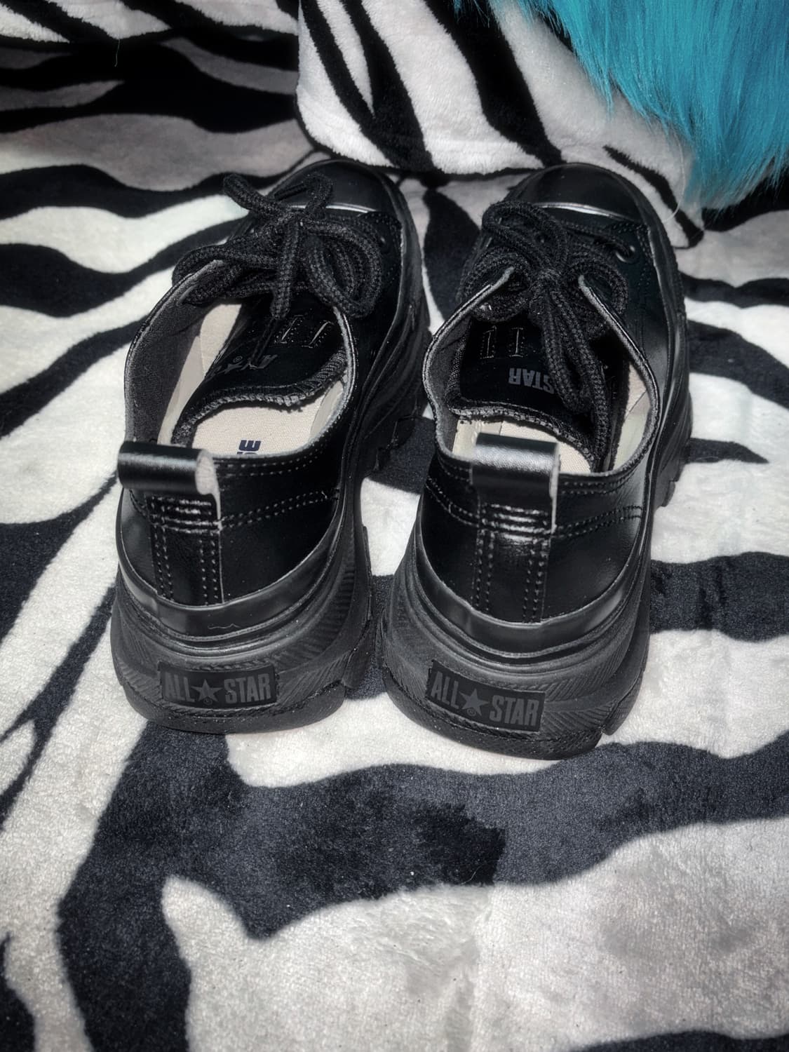 컨버스 올스타 트레킹 통굽 슈즈 블랙 상품이미지5