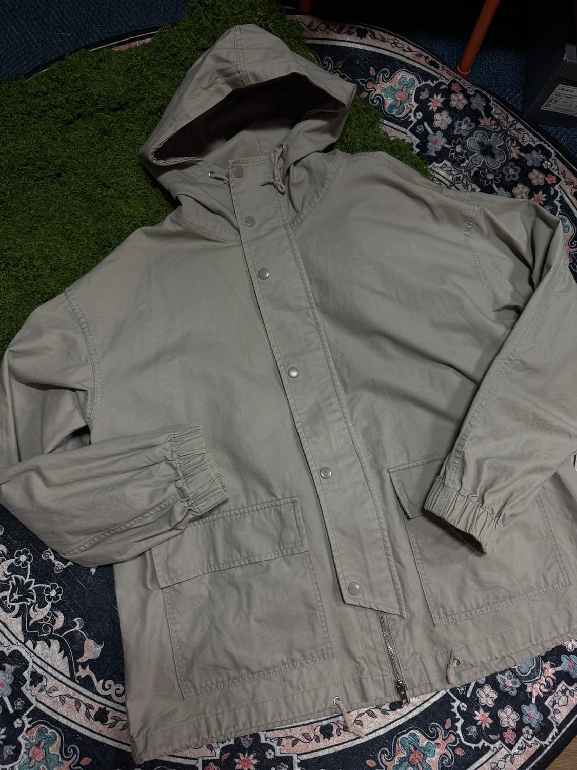 파르티멘토 밀리터리 코튼 후드 자켓 상품이미지1