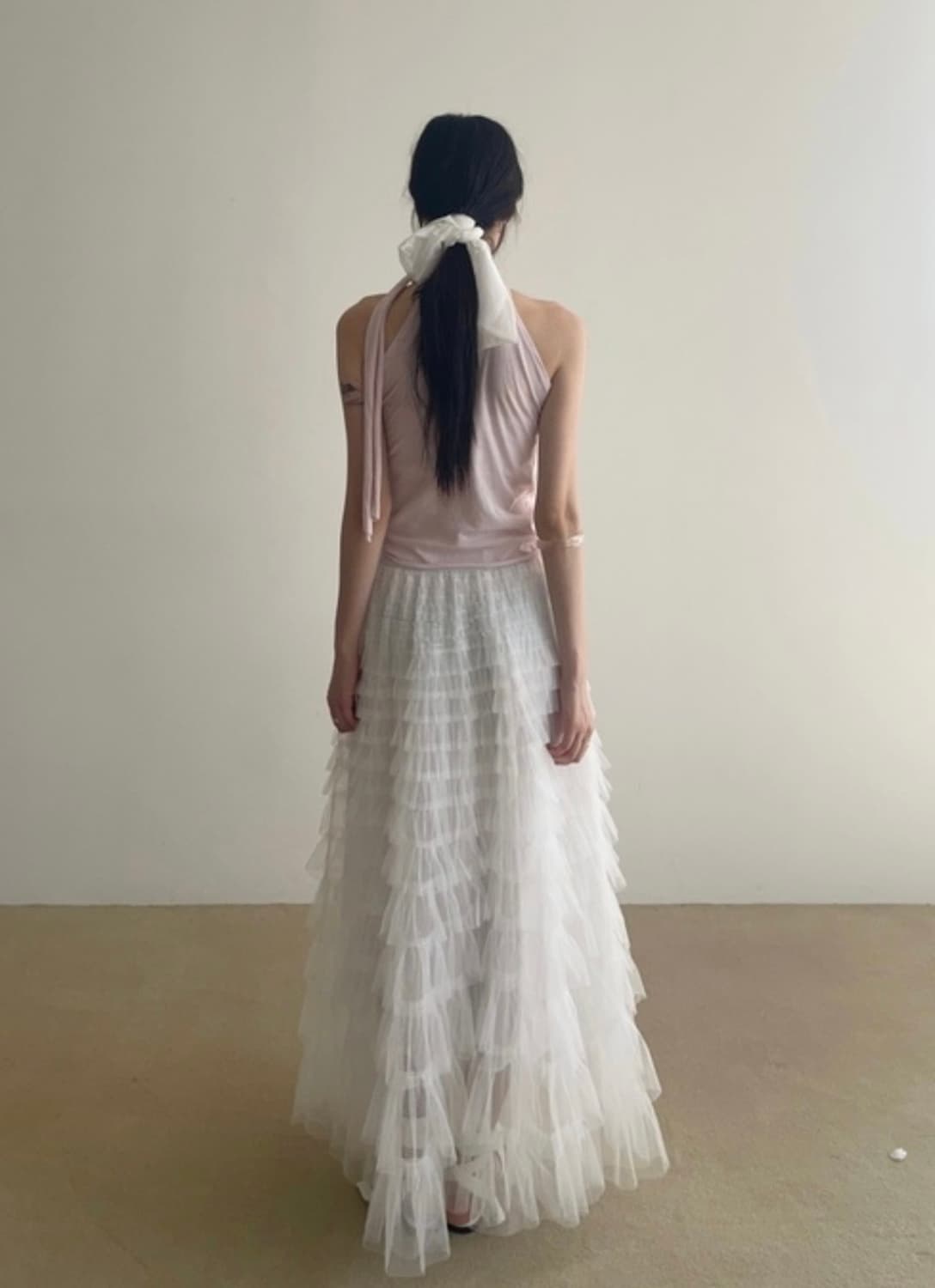 아델리오 adelio 베베 홀터 타이 티 pink 핑크 상품이미지5