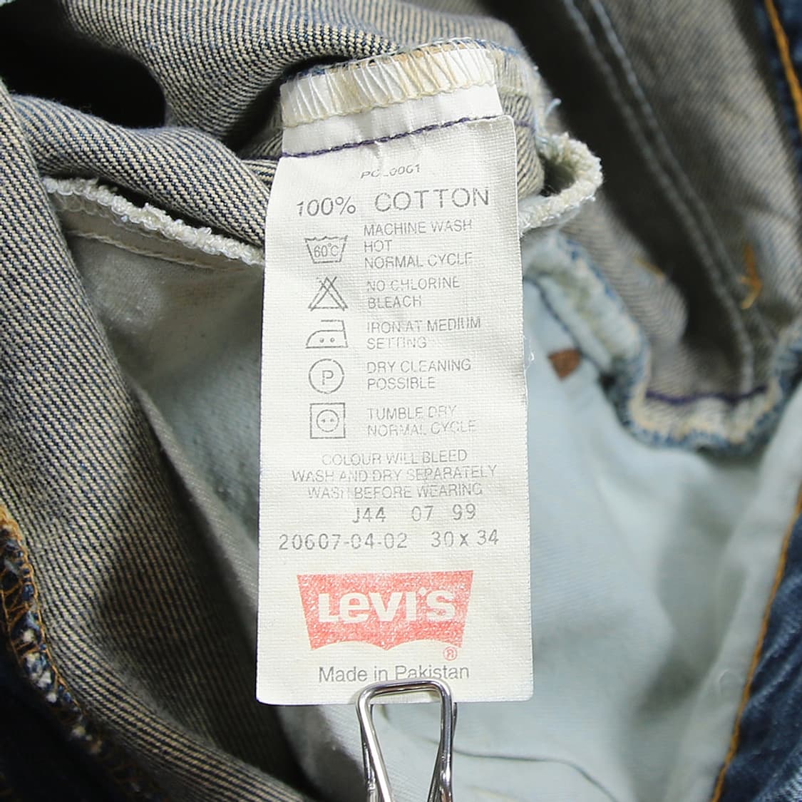 90's 리바이스 607 오렌지탭 (여성용 28) 상품이미지6