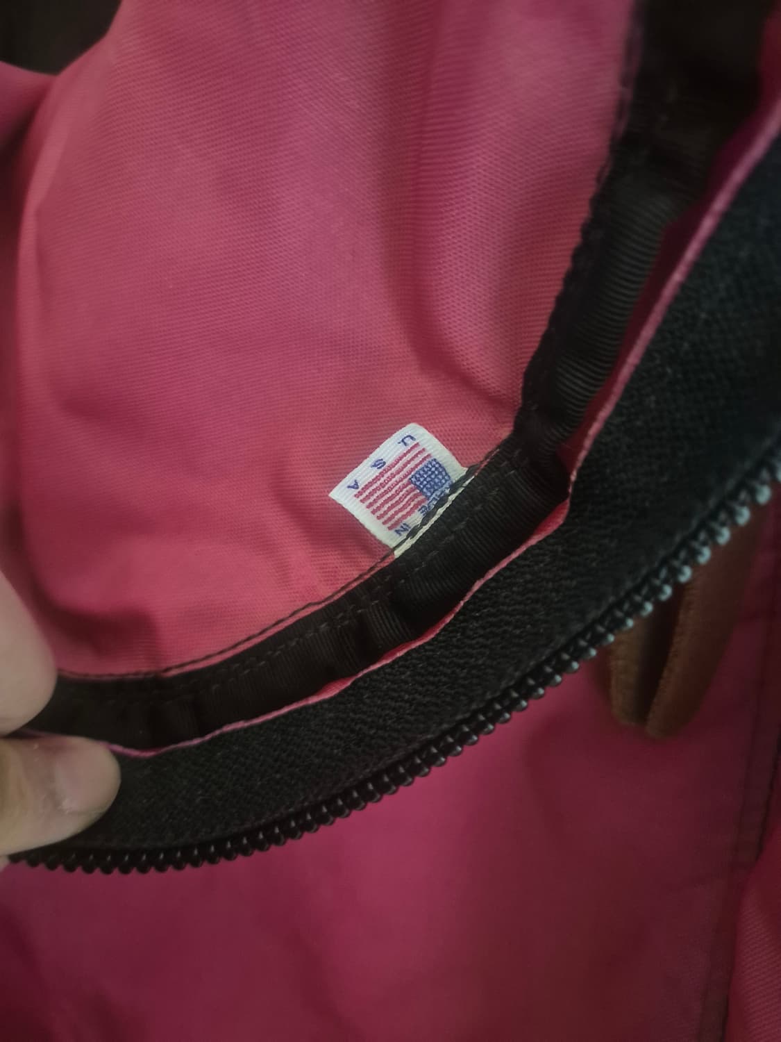 그레고리 데이팩 구로고 90s usa 핑크레드 상품이미지2