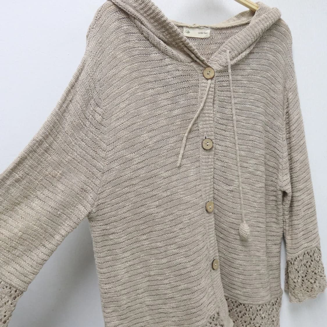 메이플 필 모리룩 레이스 후드가디건 61713 상품이미지9