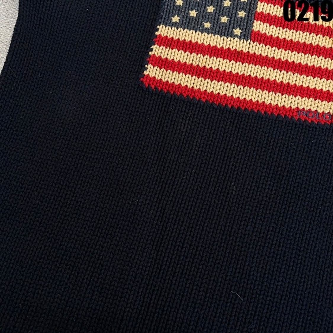 폴로 랄프로렌 성조기 니트 S 0219  상품이미지3