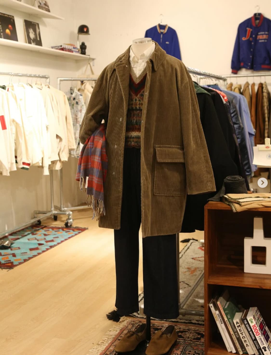 뷰티앤유스 (유나이티드애로우즈) 골덴 레글런 코트 XL 상품이미지1