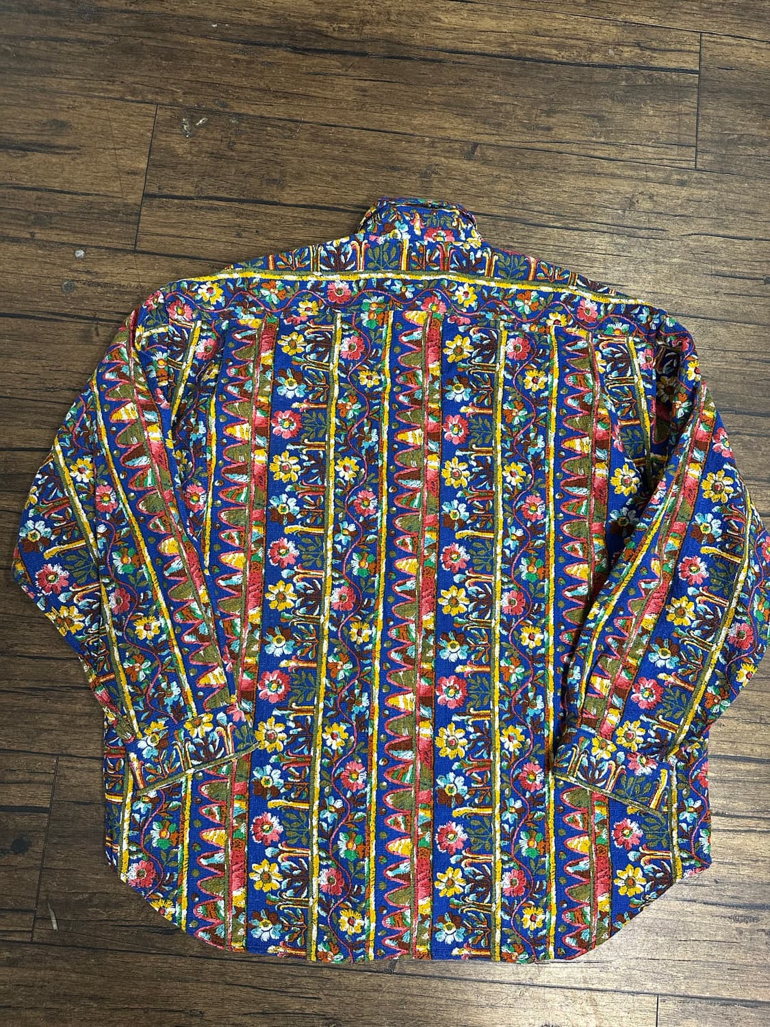 Prop Crop 빈티지 패턴 셔츠남방 XL-XXL 상품이미지5