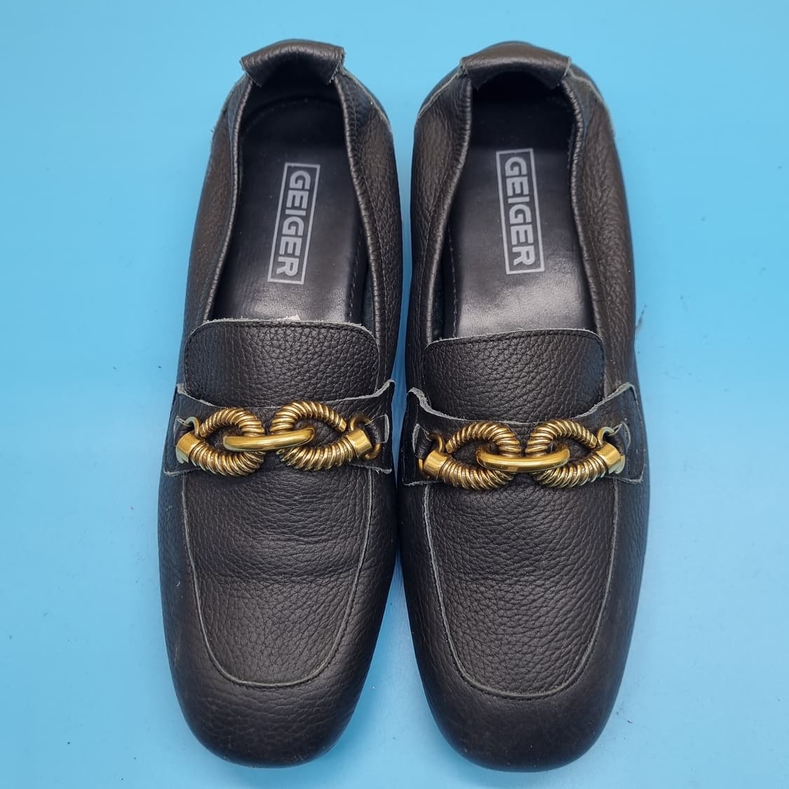 가이거 소가죽 여성로퍼. 실사이즈240. 상품이미지2