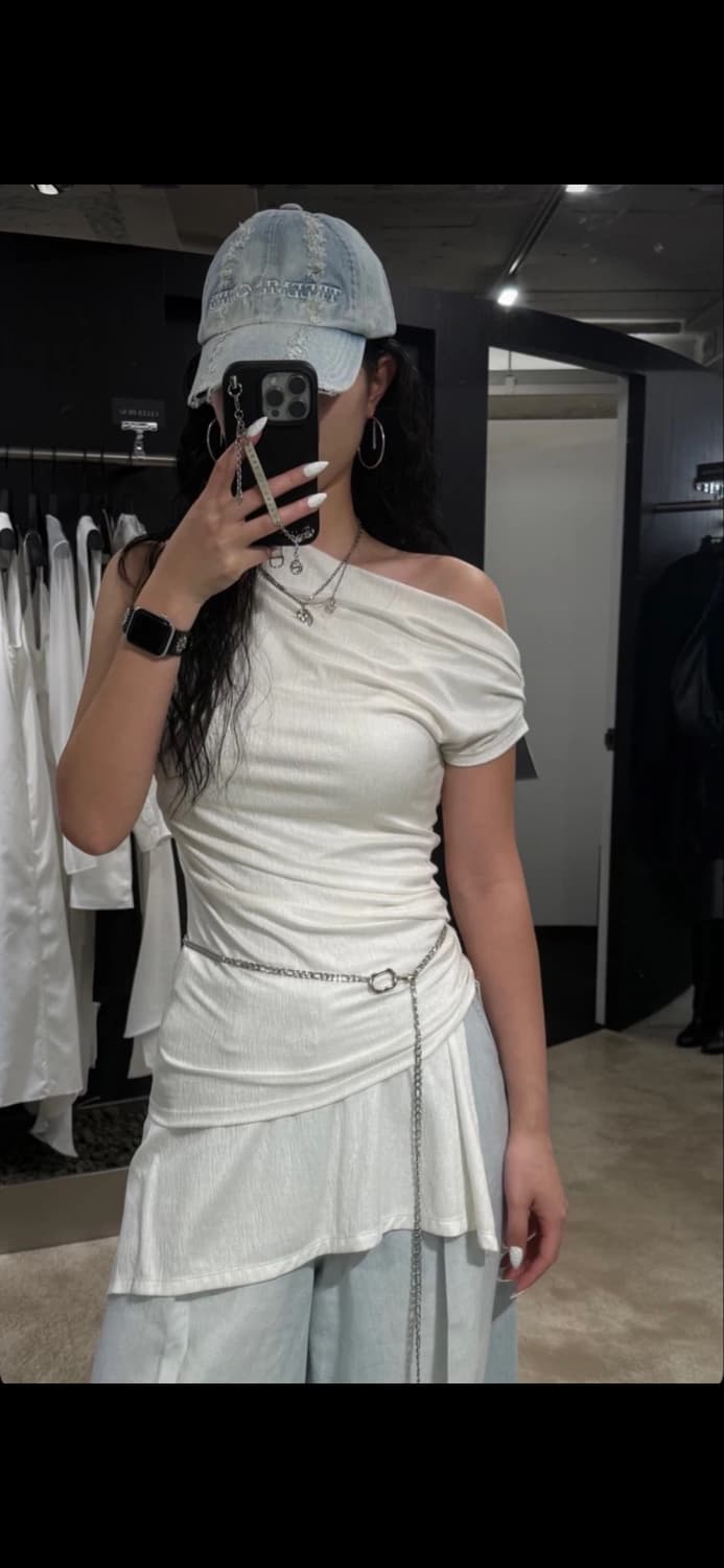 [새상품] 트리밍버드 메탈 체인 벨트 상품이미지1