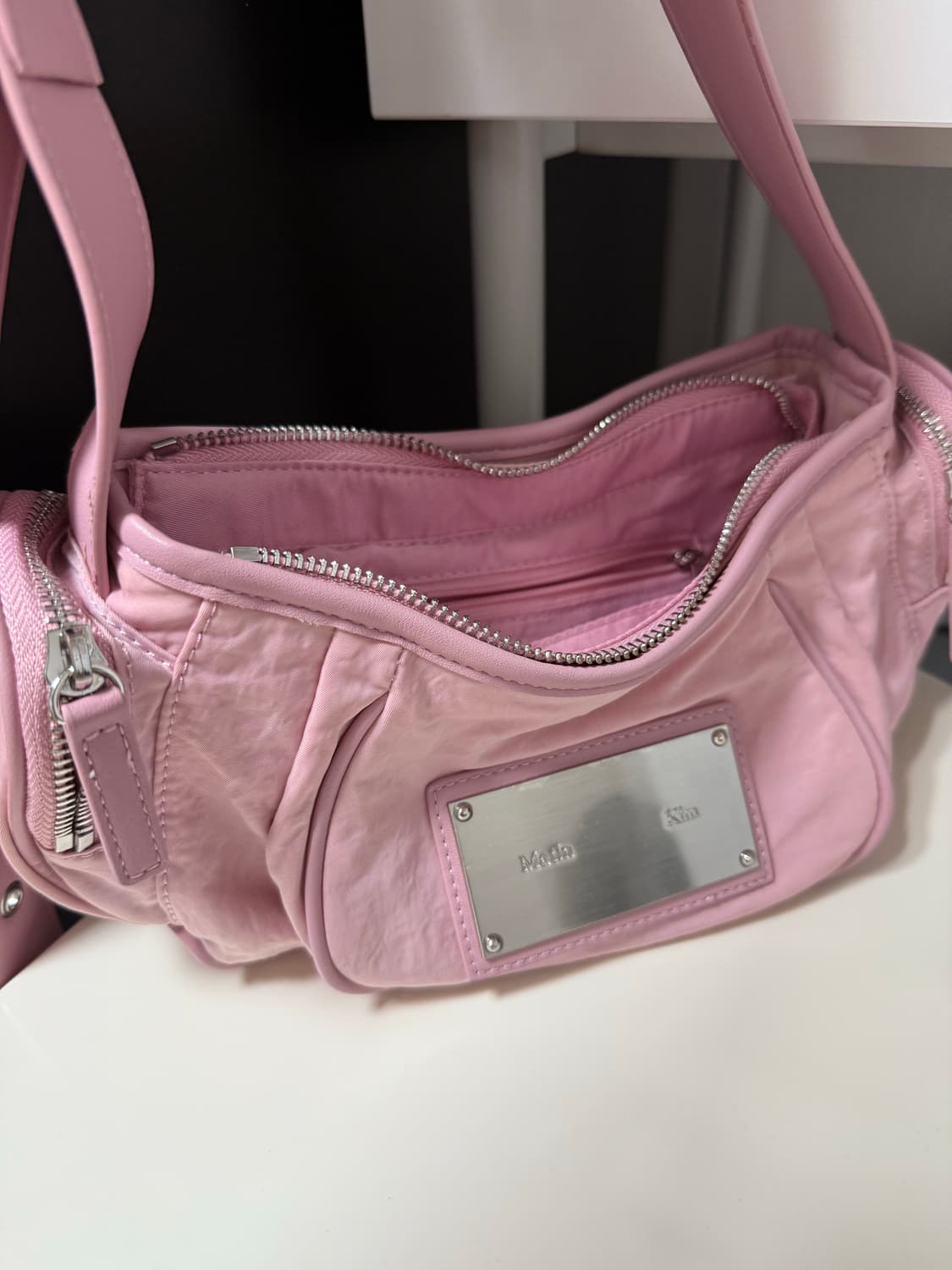 마뗑킴 마들렌백 핑크 상품이미지2