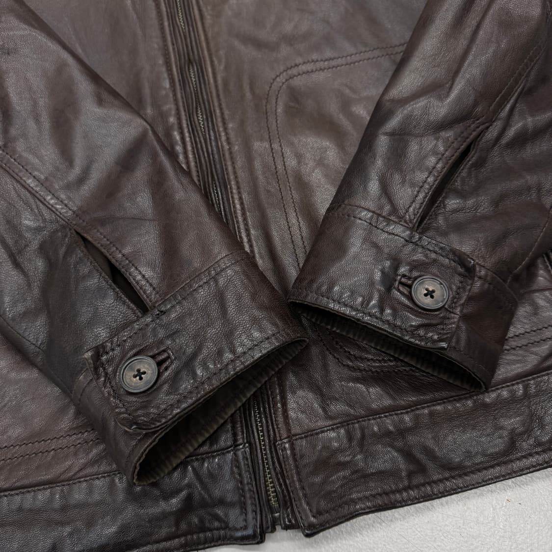 JPN 제팬 리버시블 리얼레더 가죽자켓 상품이미지4