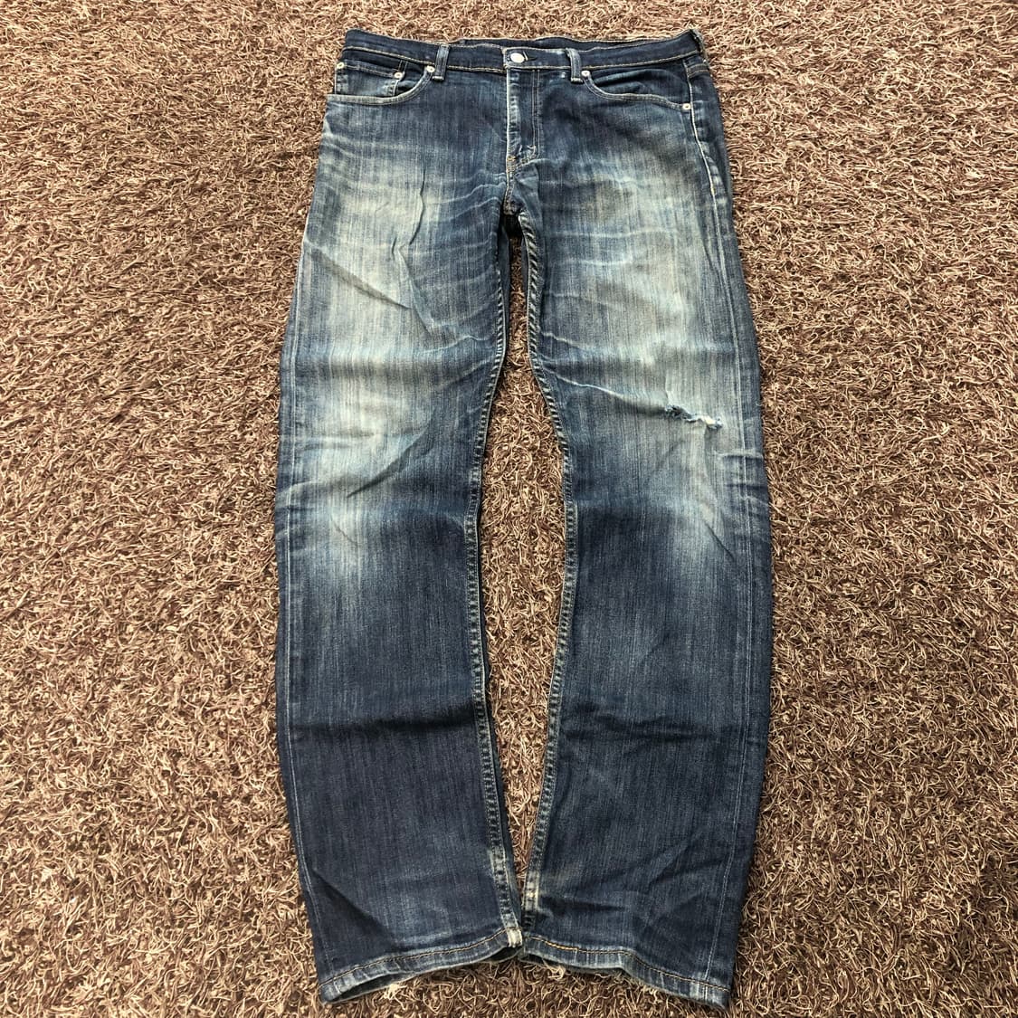 리바이스 514 워싱 데님 팬츠 상품이미지2