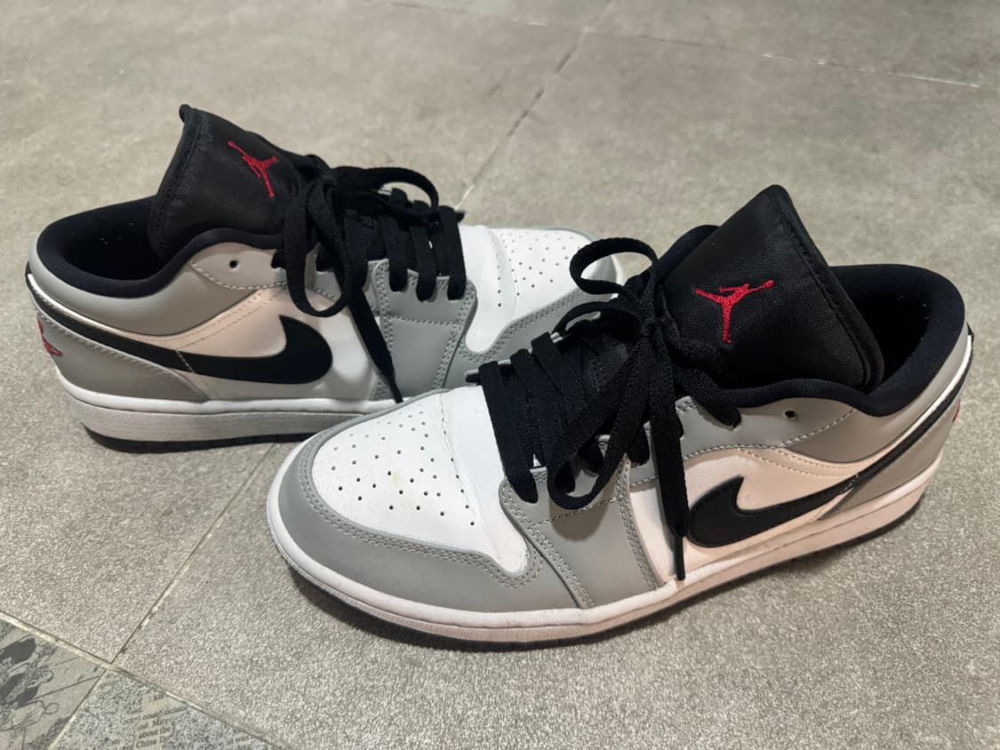 [255] 나이키 조던 1 로우 라이트 스모크 그레이 상품이미지1