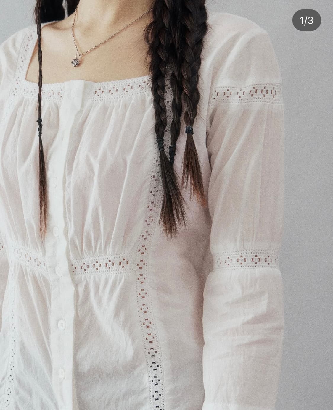 sheiscute 쉬이즈큐트 로맨틱블라우스 상품이미지3