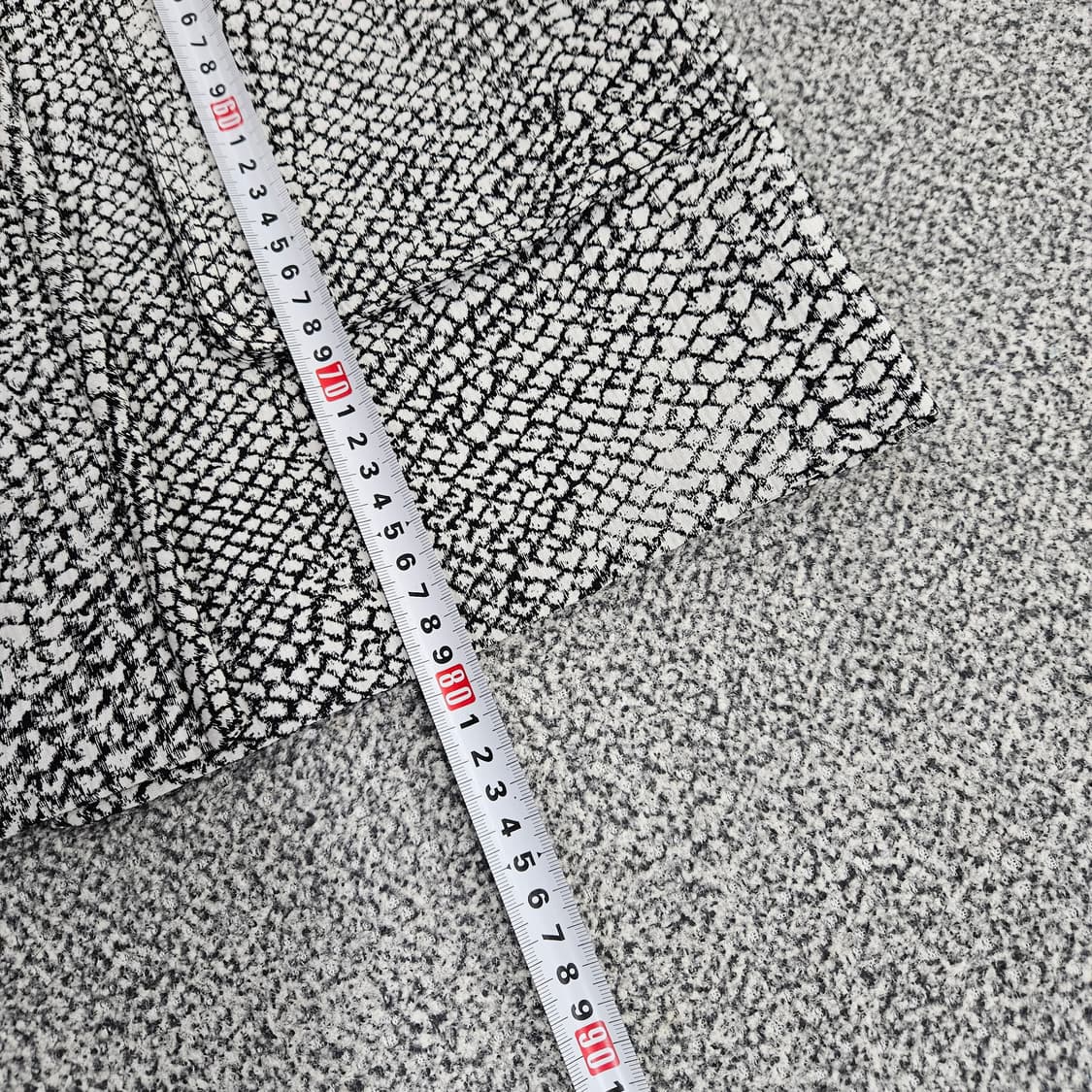 [ONE] 시슬리 파이톤 7부 카라리스 울 코트 자켓 1104JM1 상품이미지7