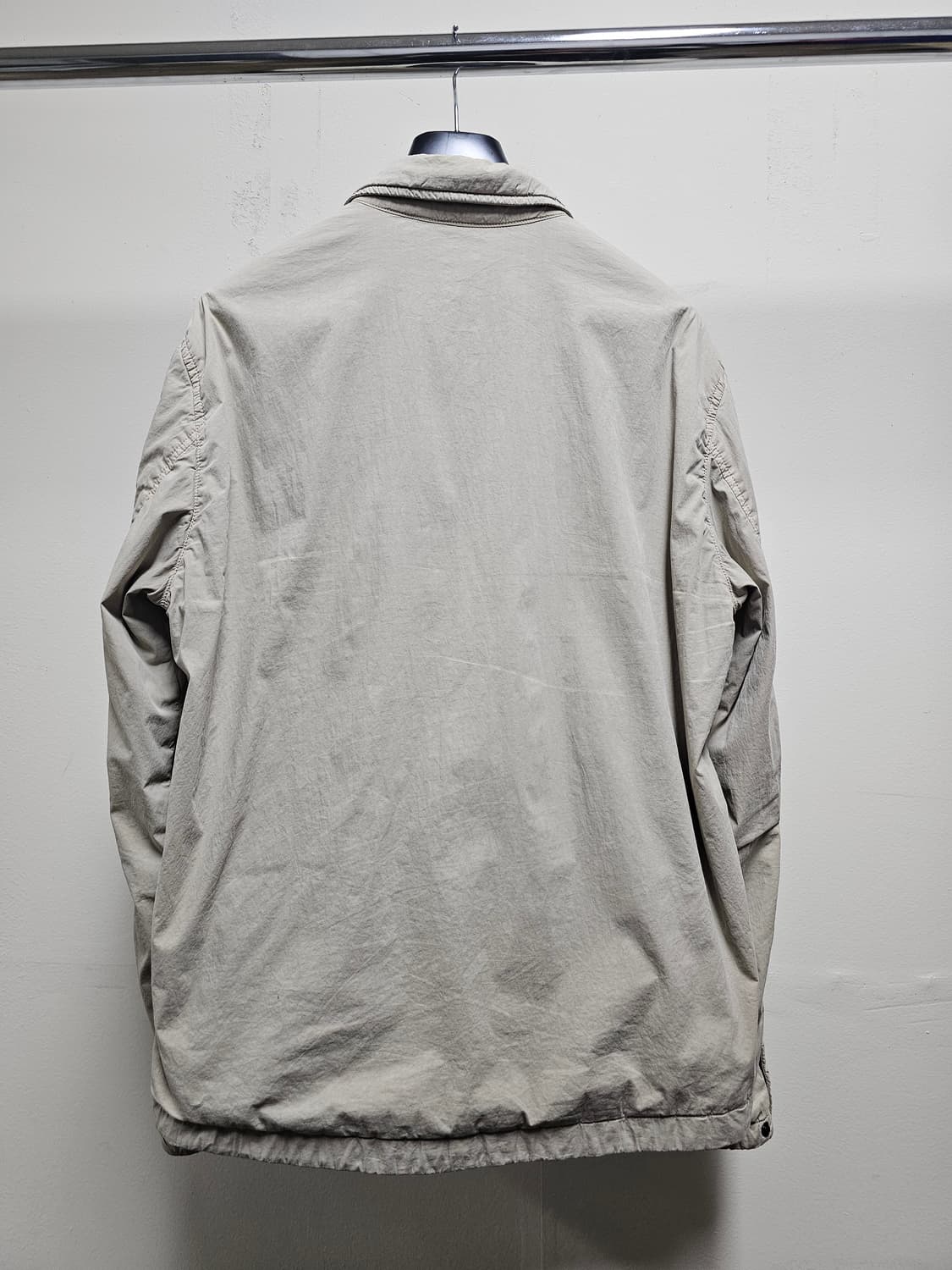 스톤아일랜드 브러쉬드 투포켓 나일론 코튼 오버셔츠 상품이미지2