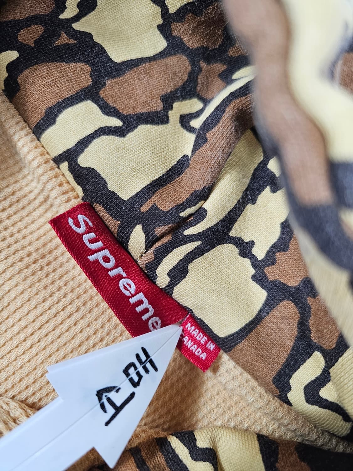 슈프림트리우드후드집업 상품이미지2