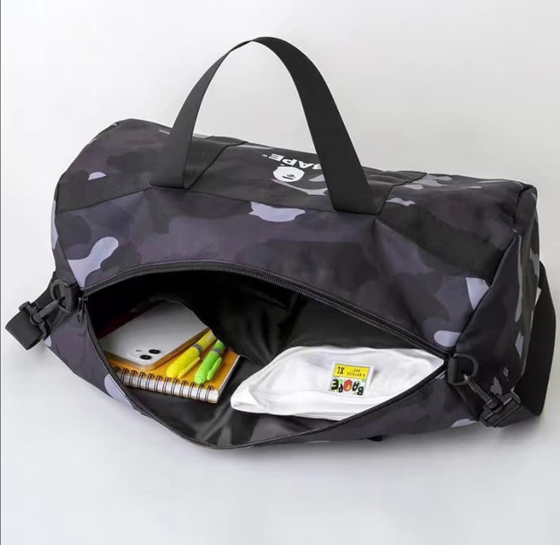 베이프 잡지부록 더플백 크로스백 여행가방 가방 상품이미지5