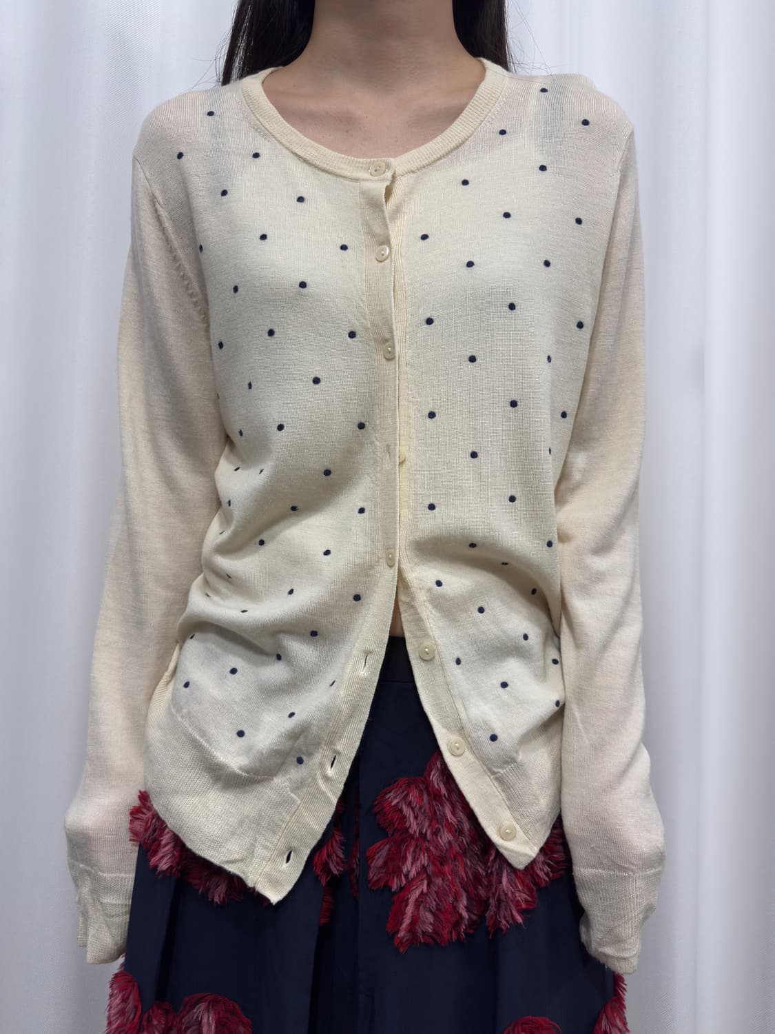 uniqlo dot cardigan 상품이미지1