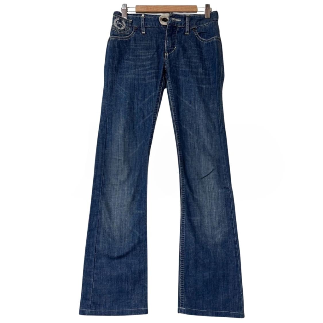 emporio armani 00s washed flare jeans 24 상품이미지6