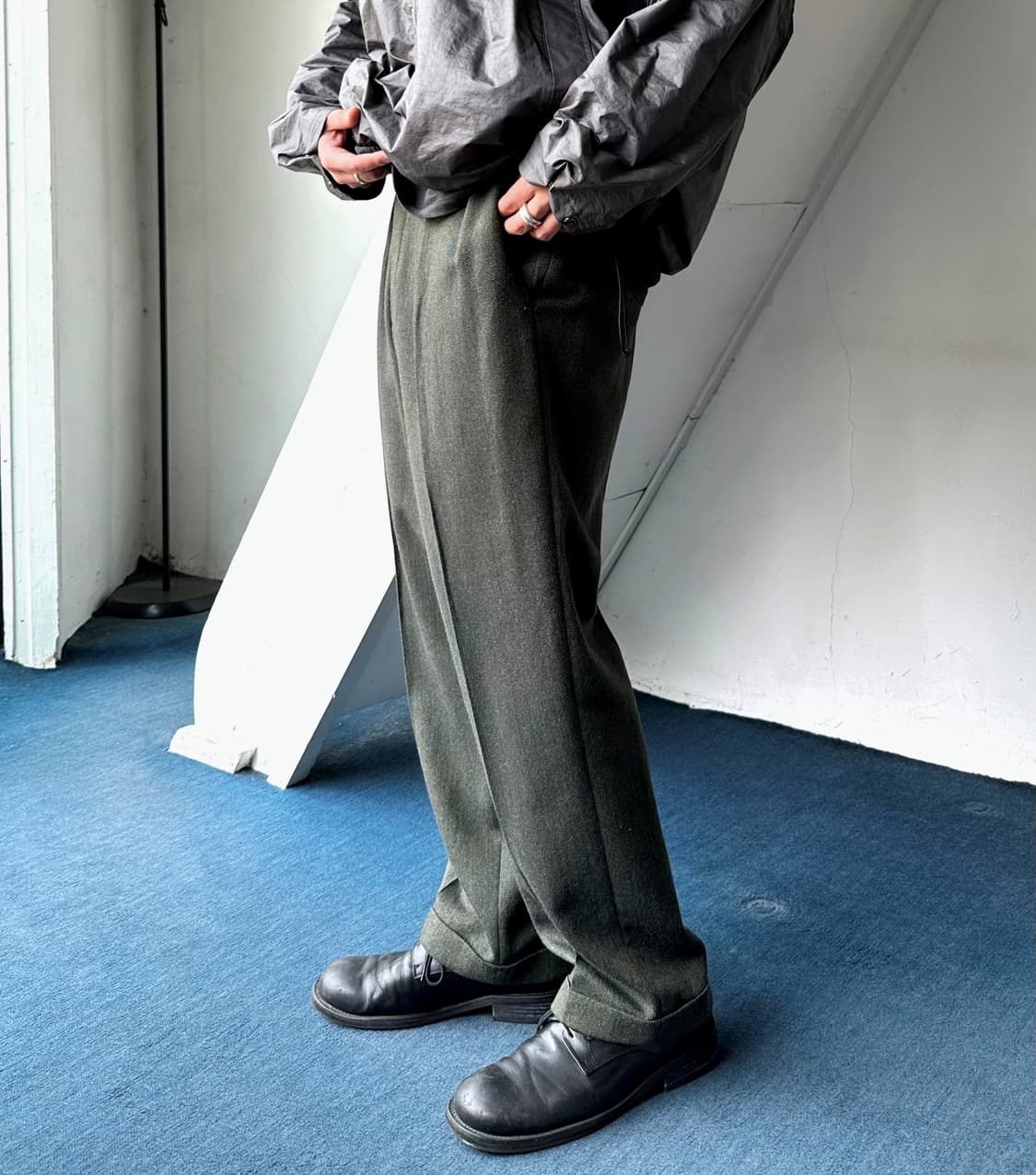 U.S.A. made light wool tweed trouser 상품이미지8