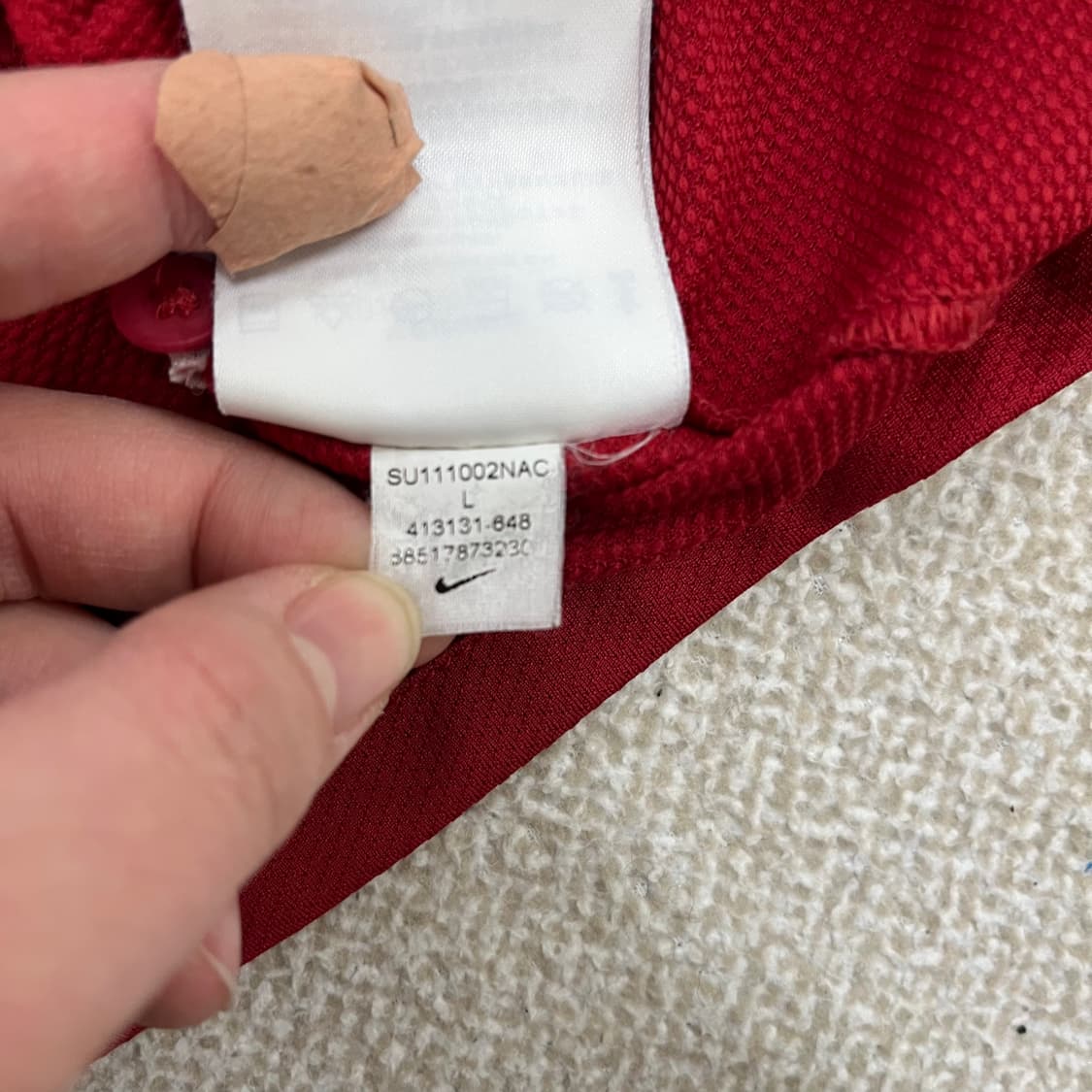 L 나이키 드라이핏 반팔 카라 티셔츠 0225M2 상품이미지4