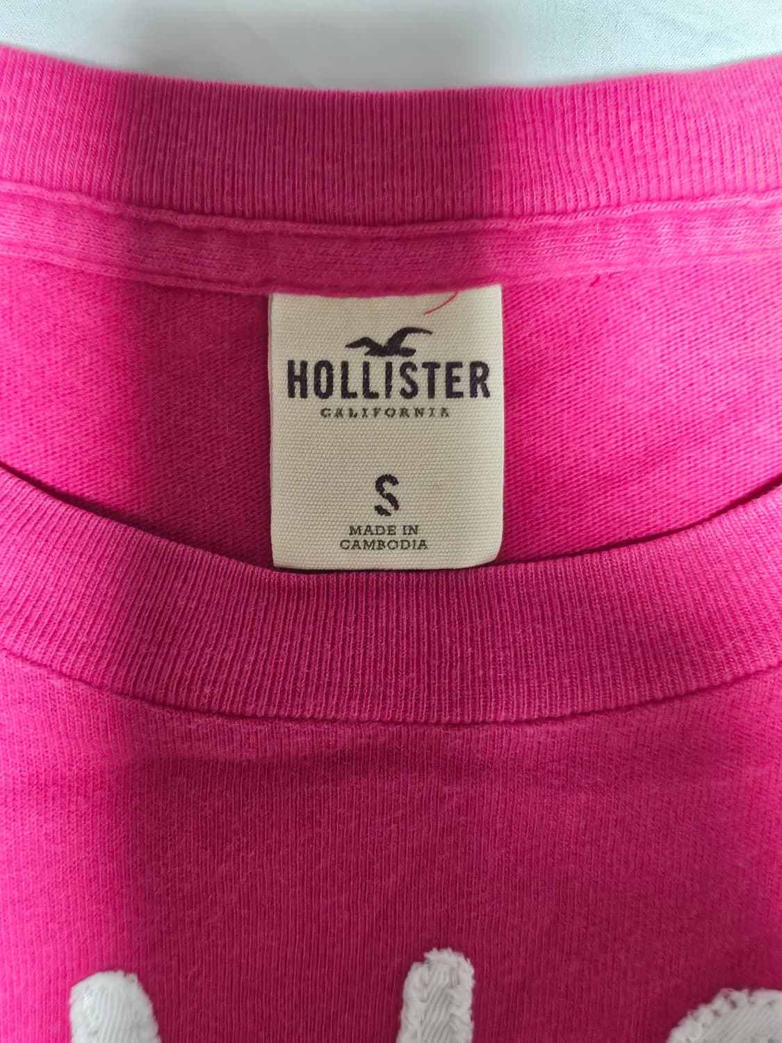 홀리스터 핀터깔 y2k 자수 반팔티 반팔티셔츠 S 상품이미지2