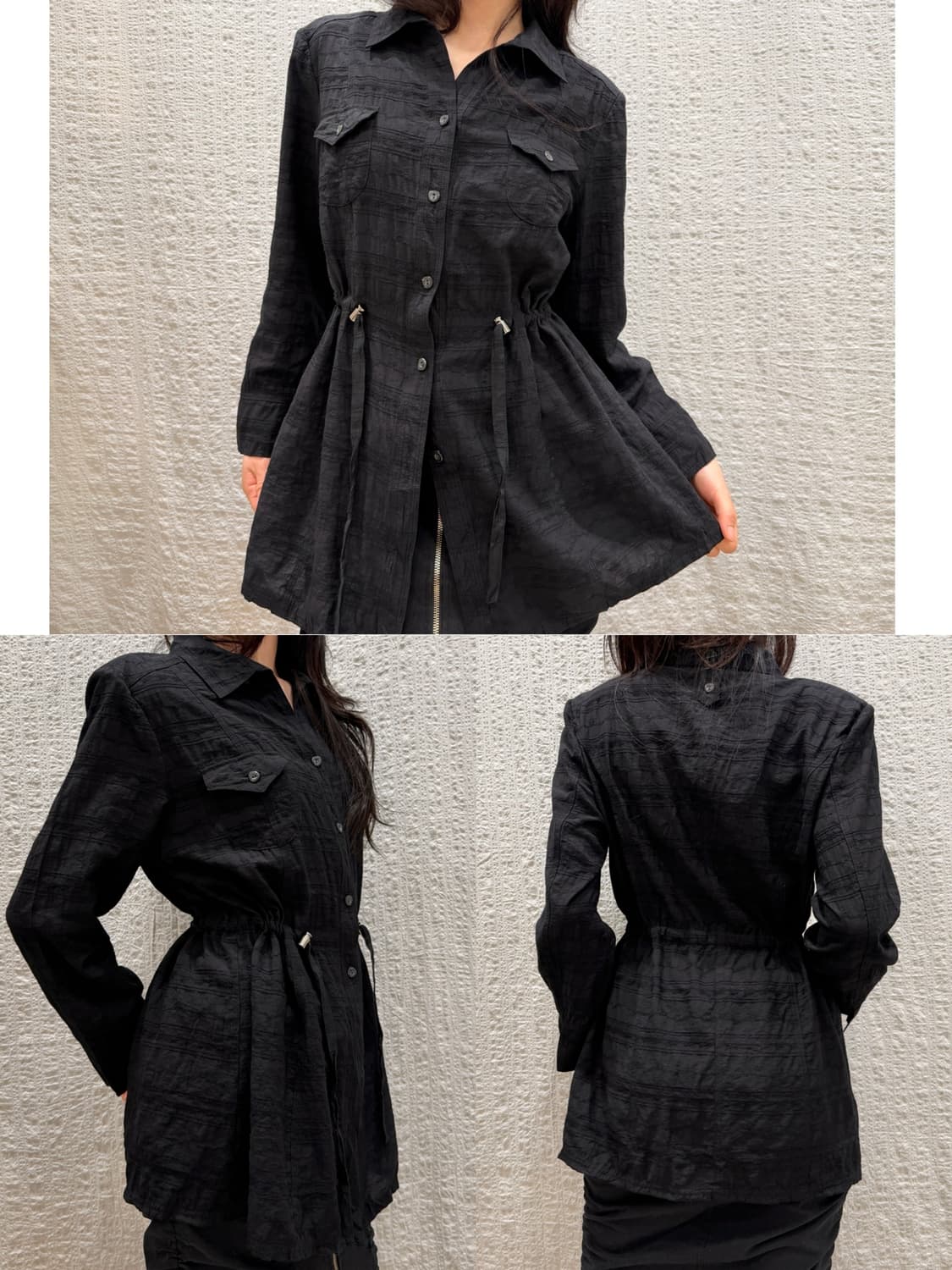 Noir Breeze Shirt Jacket 상품이미지8