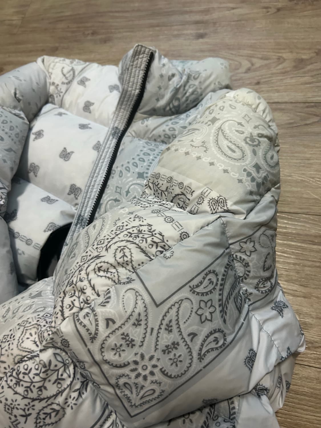 디스이즈네버댓 반다나 패딩 M 숏패딩 상품이미지2