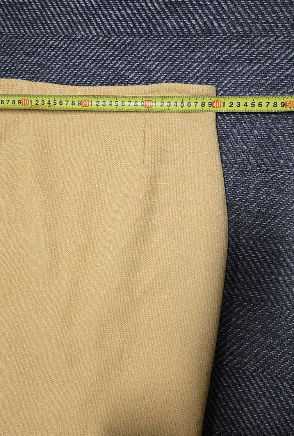 모조에스핀 23ss 옐로우 H라인 스커트 상품이미지6