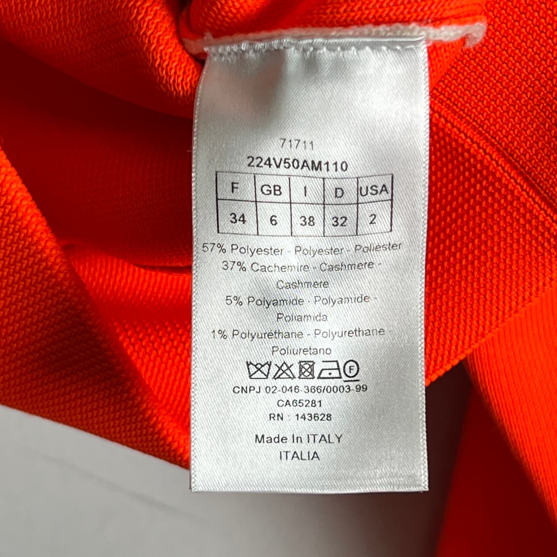 크리스찬 디올 캐시미어 크롭 집업 자켓 38 상품이미지8