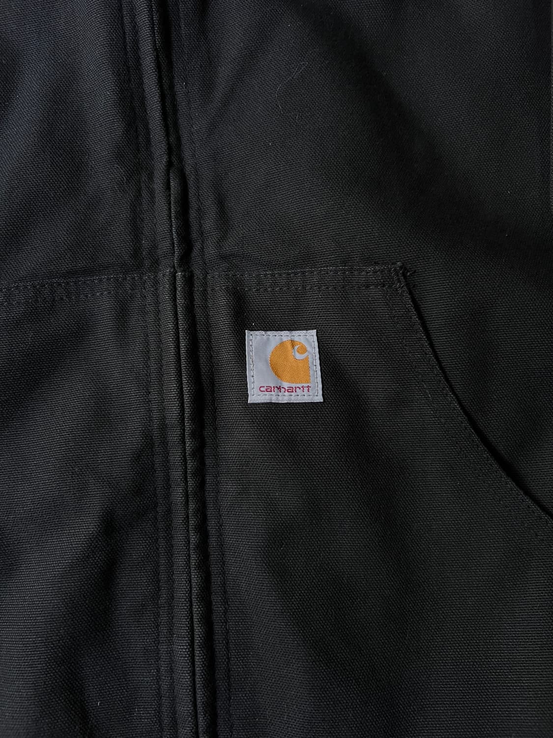 [M]칼하트 Made in USA 블랙 액티브 워크자켓 상품이미지3