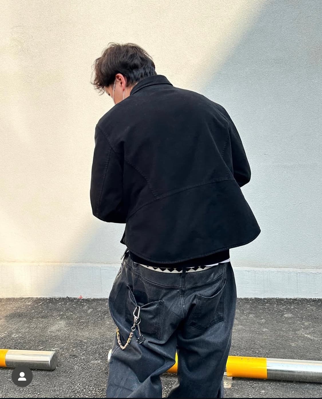 와이드 블랙코팅진 판매합니다. 상품이미지3