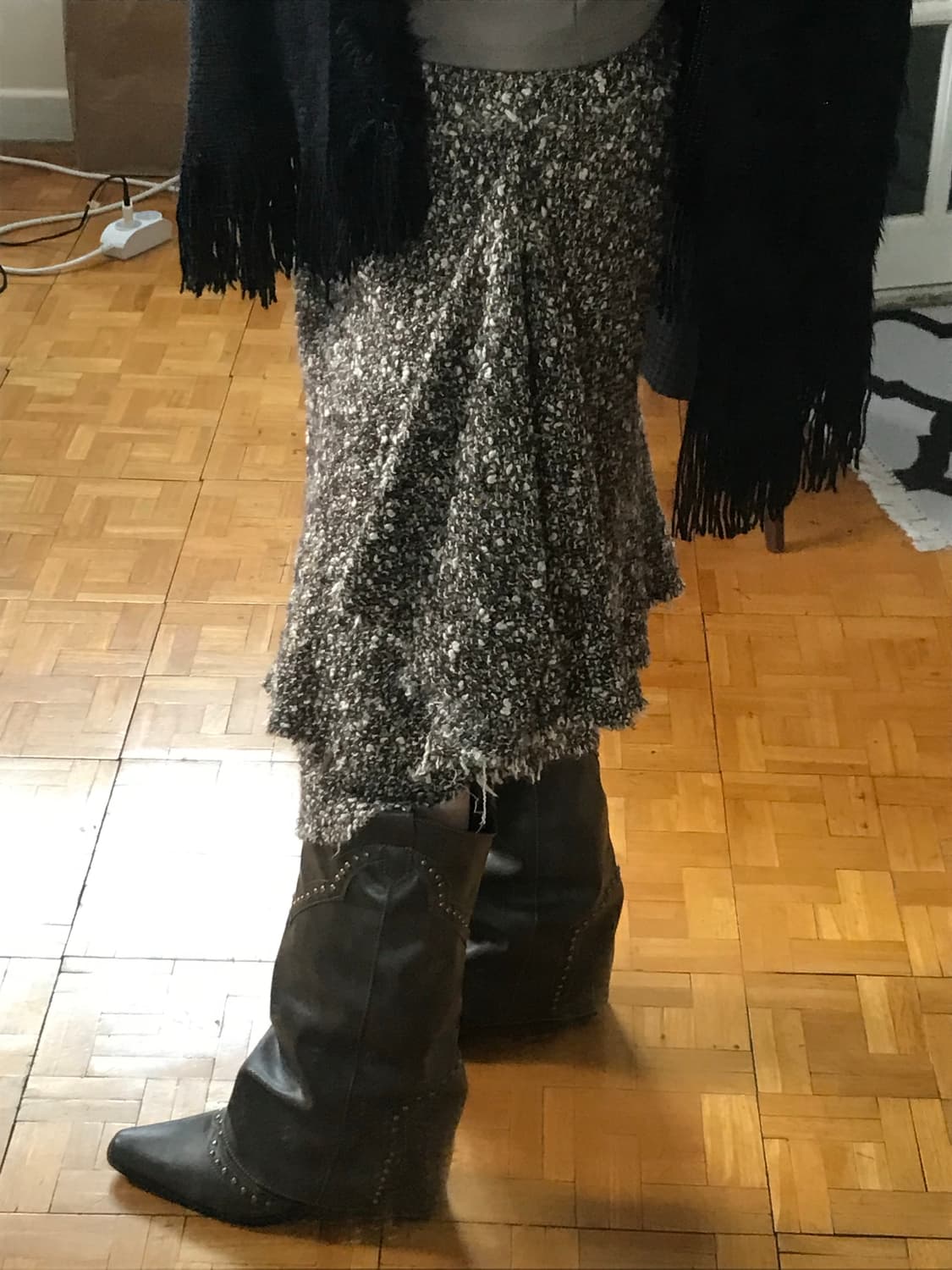  vintage wool skirt (26inch)  상품이미지4