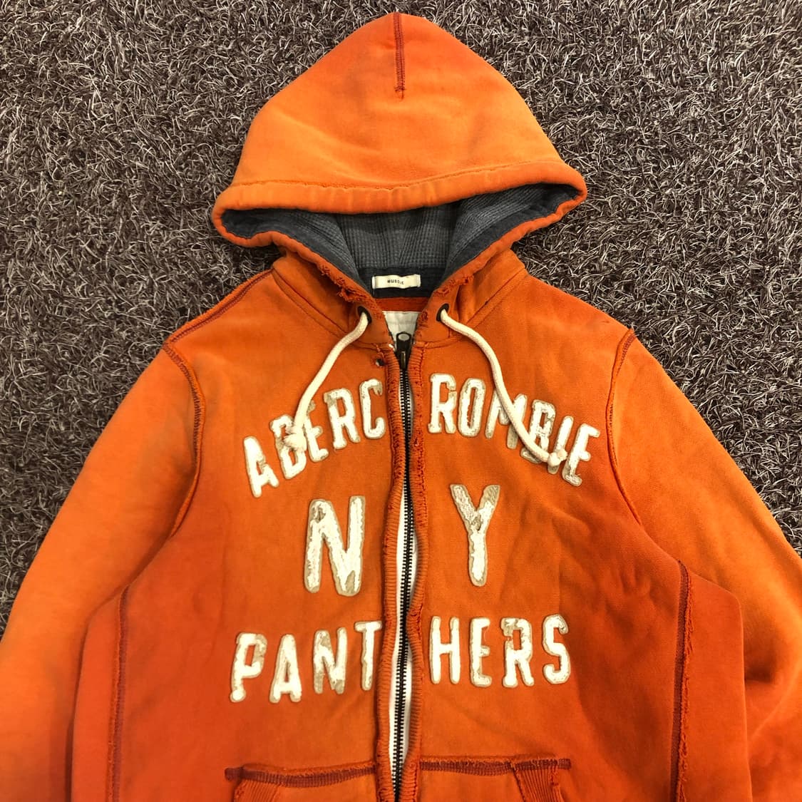 아베크롬비 오렌지 디스 후드집업 자켓 상품이미지2