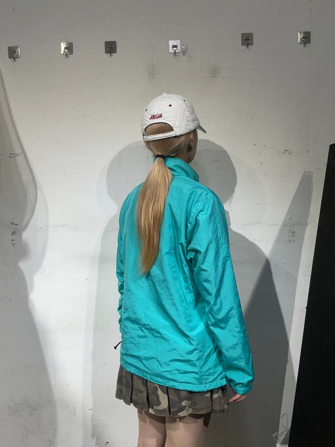 헤드 민트 올드스쿨 오버핏 바람막이 자켓 M 상품이미지3