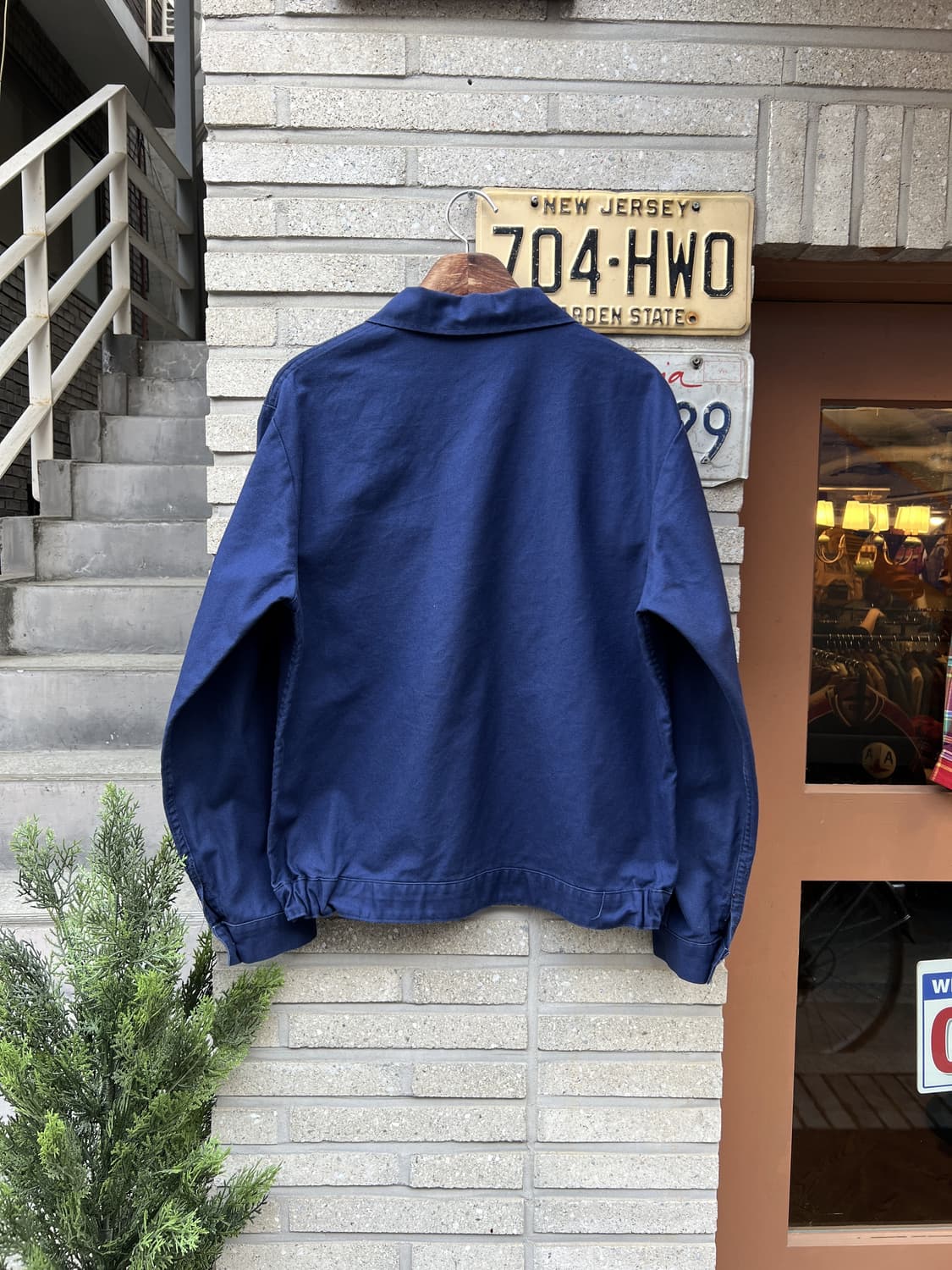 [M]90's 빈티지 2포켓 프렌치 워크 메카닉 자켓 상품이미지7