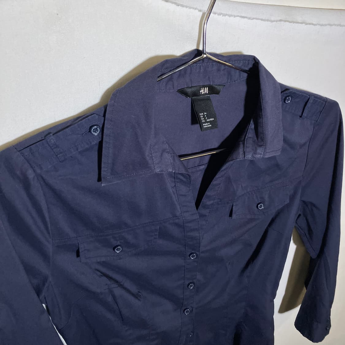 34)H&M 여성 투포켓 셔츠 남방 상품이미지2