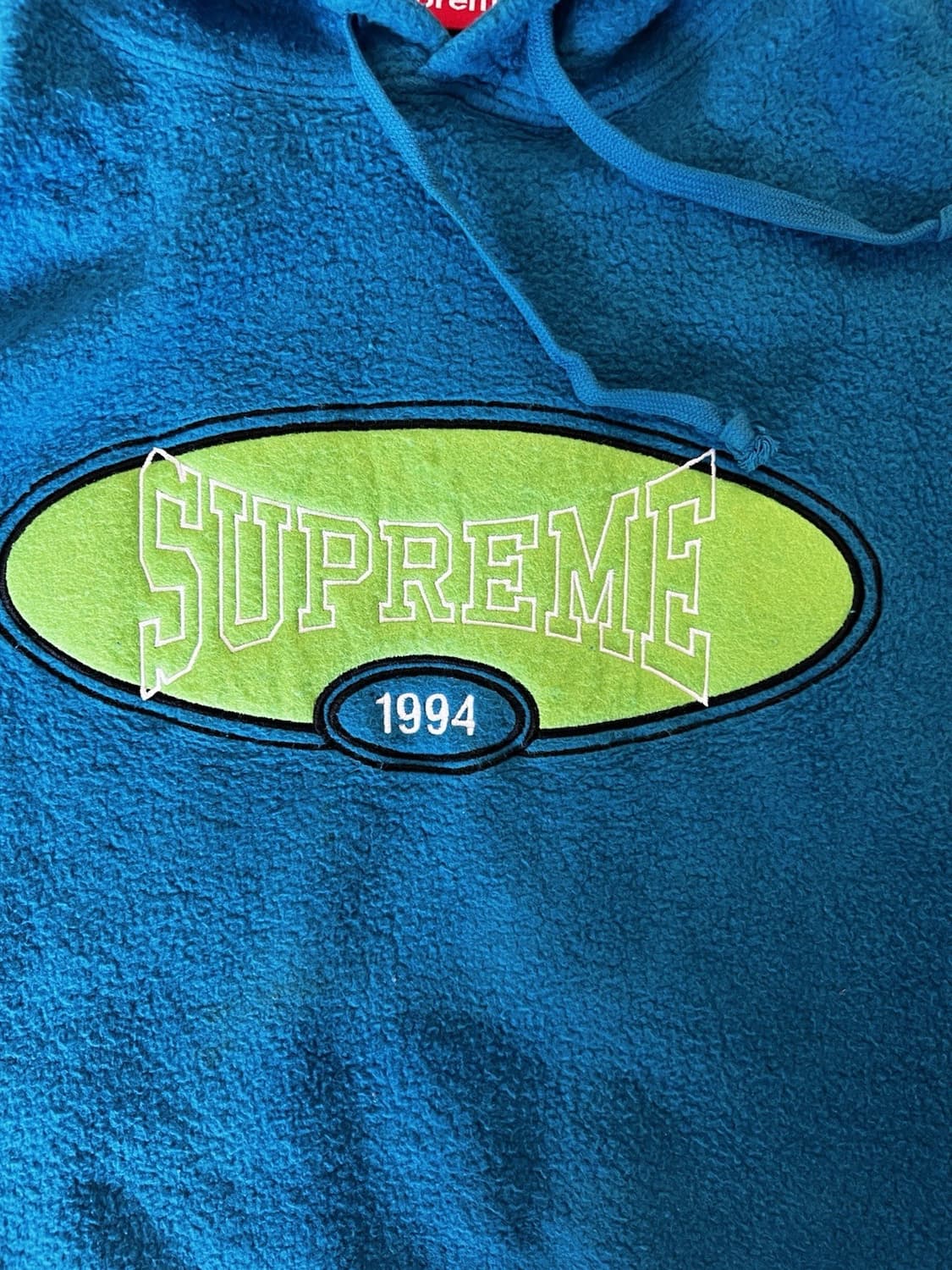 18SS 슈프림 리버스 플리스 후드티 상품이미지2