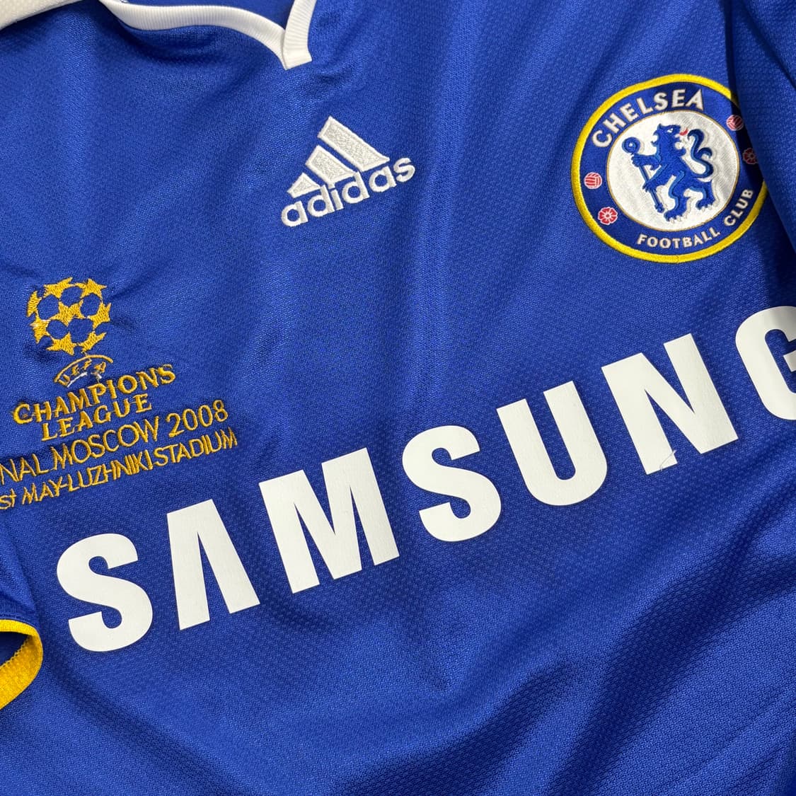 아디다스 08 09 첼시 홈 드록바 유니폼  상품이미지3