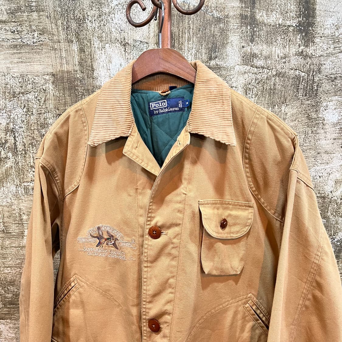 90s 폴로 랄프로렌 스포츠맨 덕 캔버스 헌팅 자켓 상품이미지2