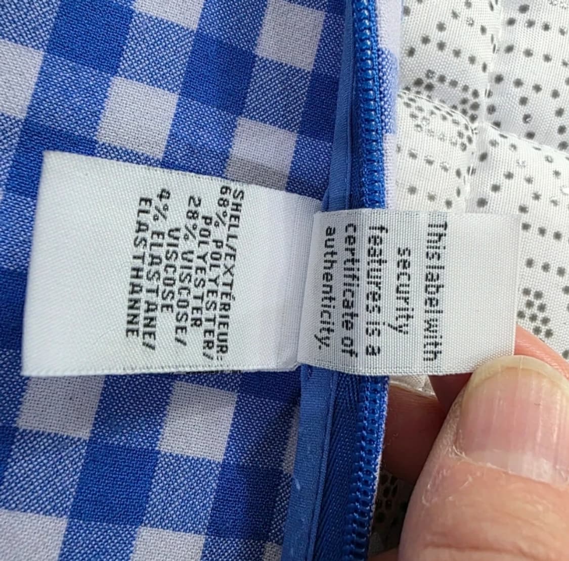 DVF 다이앤본퍼스텐버그 깅엄체크 블라우스 ~55 상품이미지10