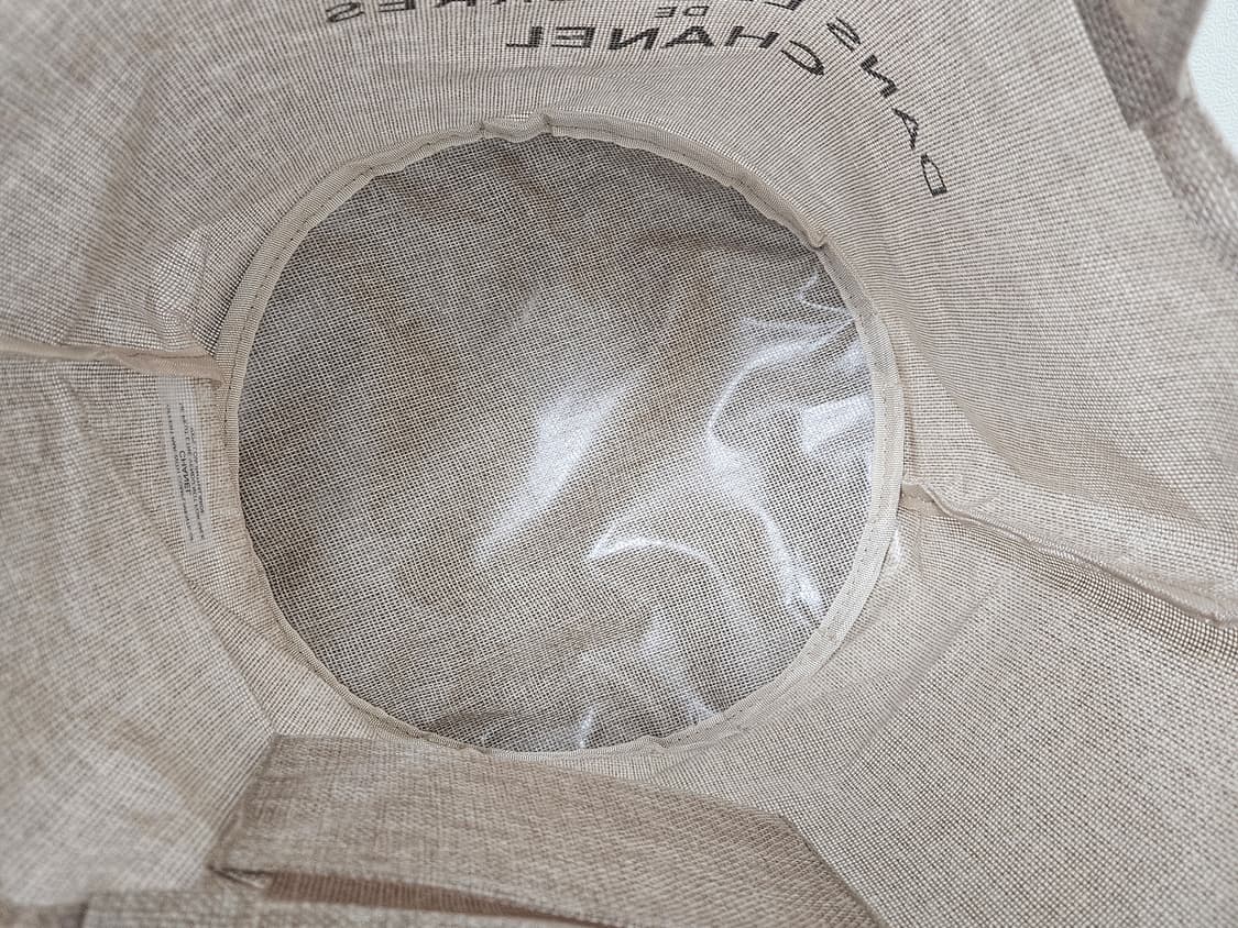 샤넬뷰티정품 동백꽃 전시회 린넨방수가방 새상품 상품이미지5