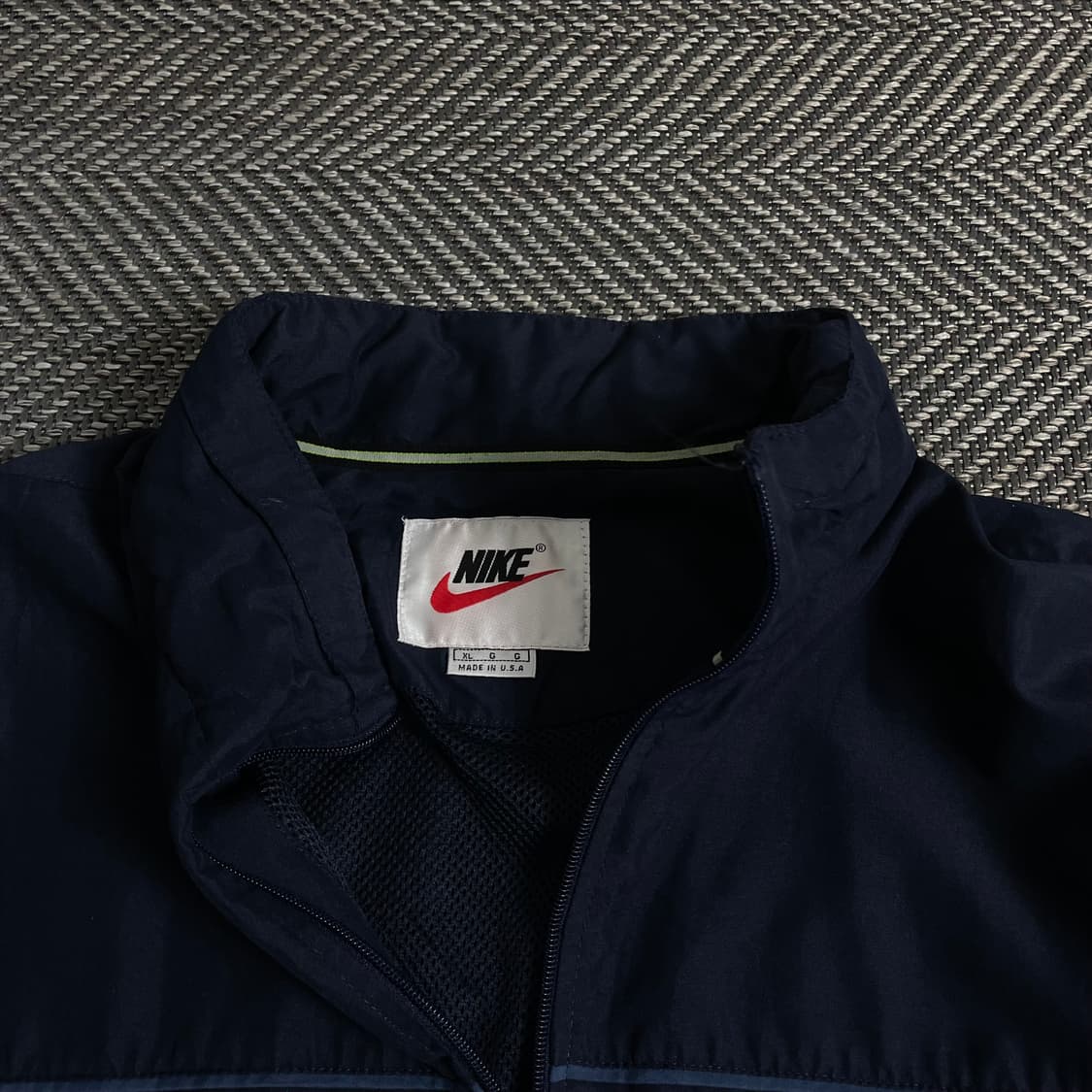 90s 나이키 스우시로고 올드스쿨 바람막이 y 2967 상품이미지5