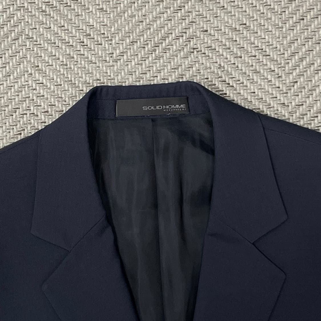 솔리드 옴므 모직 블레이저v0037 상품이미지6