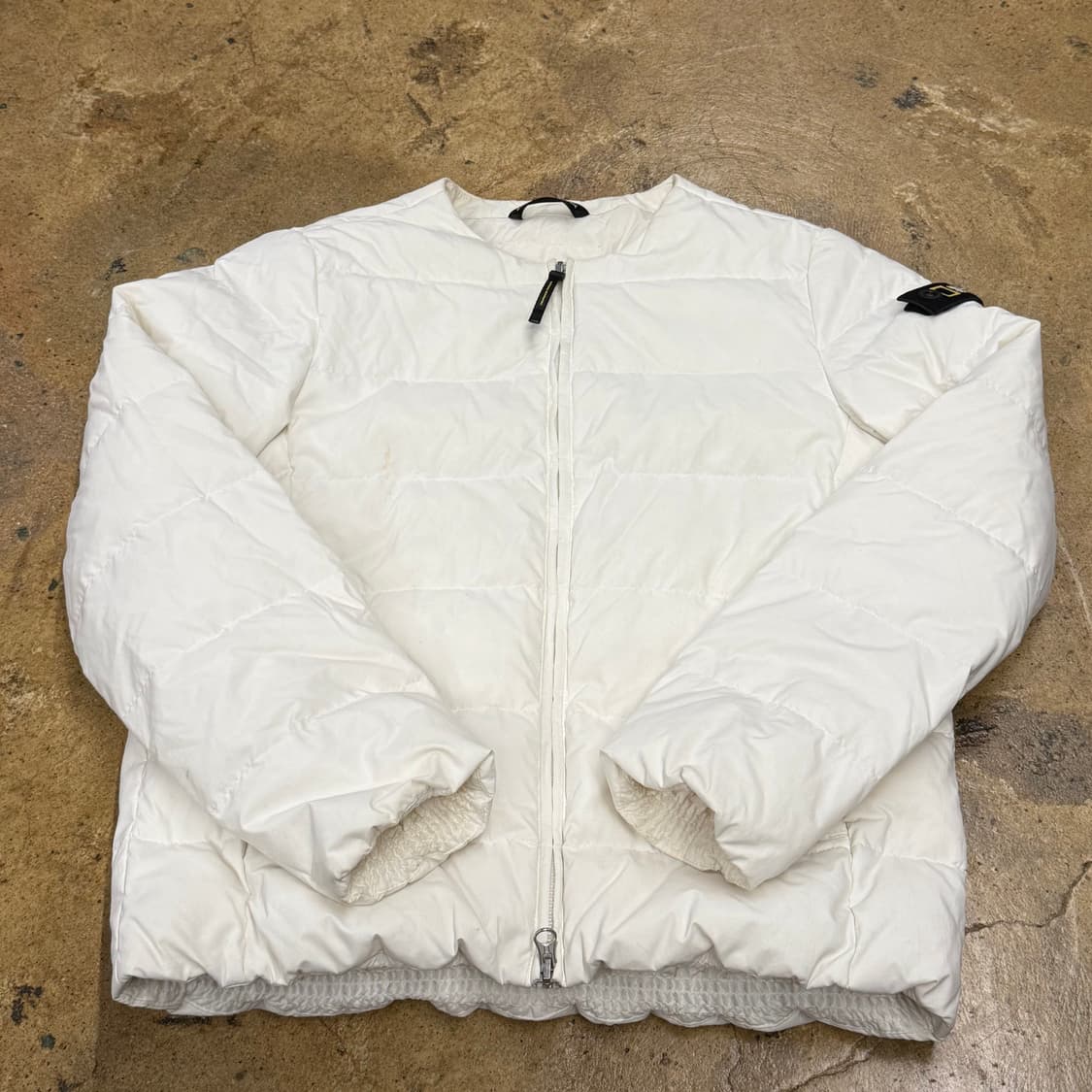 [정품/XS] 내셔널지오그래픽 화이트 패딩 자켓 b17 상품이미지2