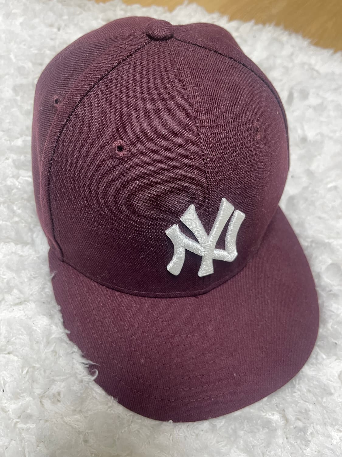 뉴에라 59fifty 뉴욕 양키즈 버건디 상품이미지1