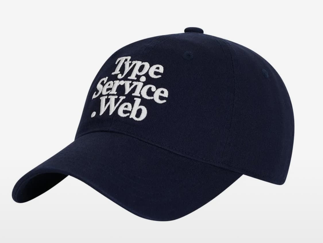 타입서비스 웹 캡 네이비 상품이미지1