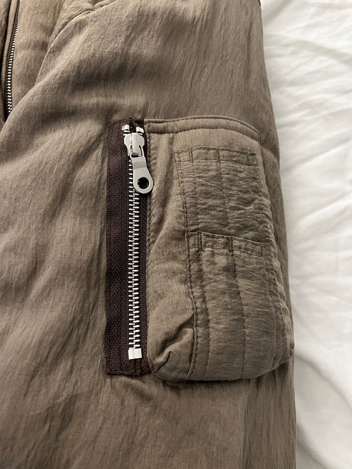 토니웩 실크 봄버 올리브 / XL (52) 상품이미지3