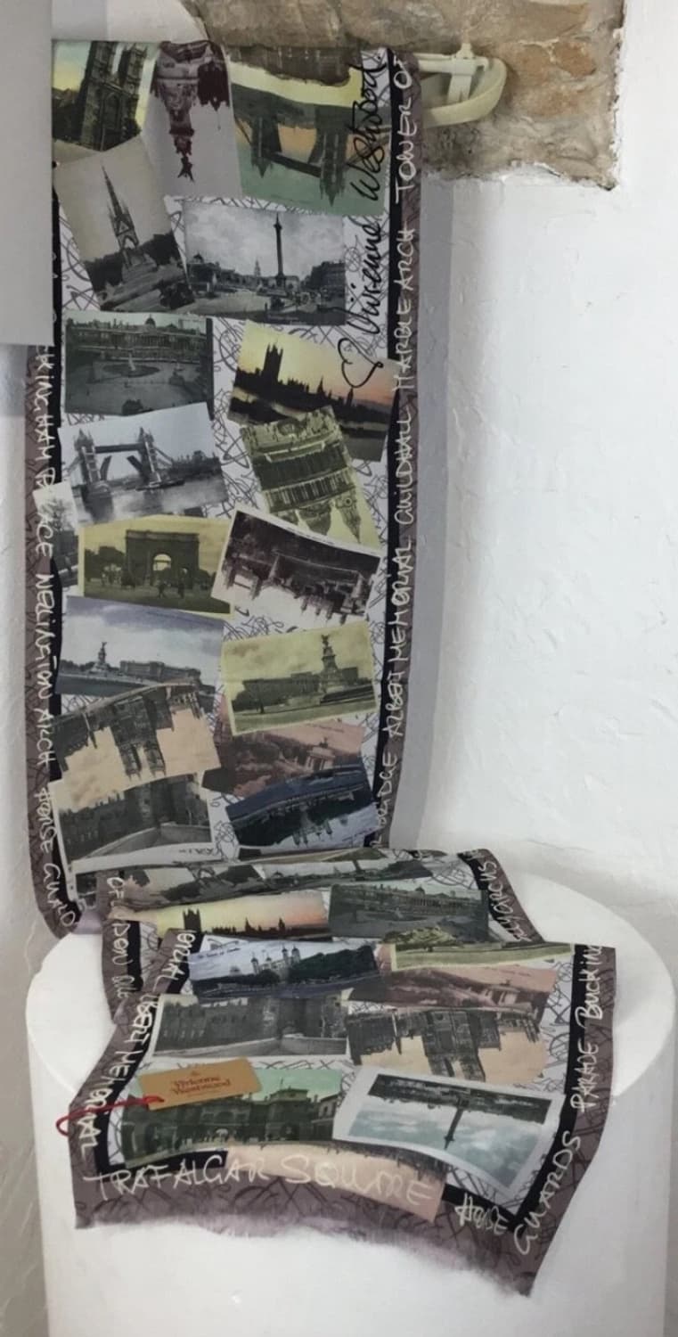 (정품) 비비안웨스트우드 스카프 새상품 상품이미지3