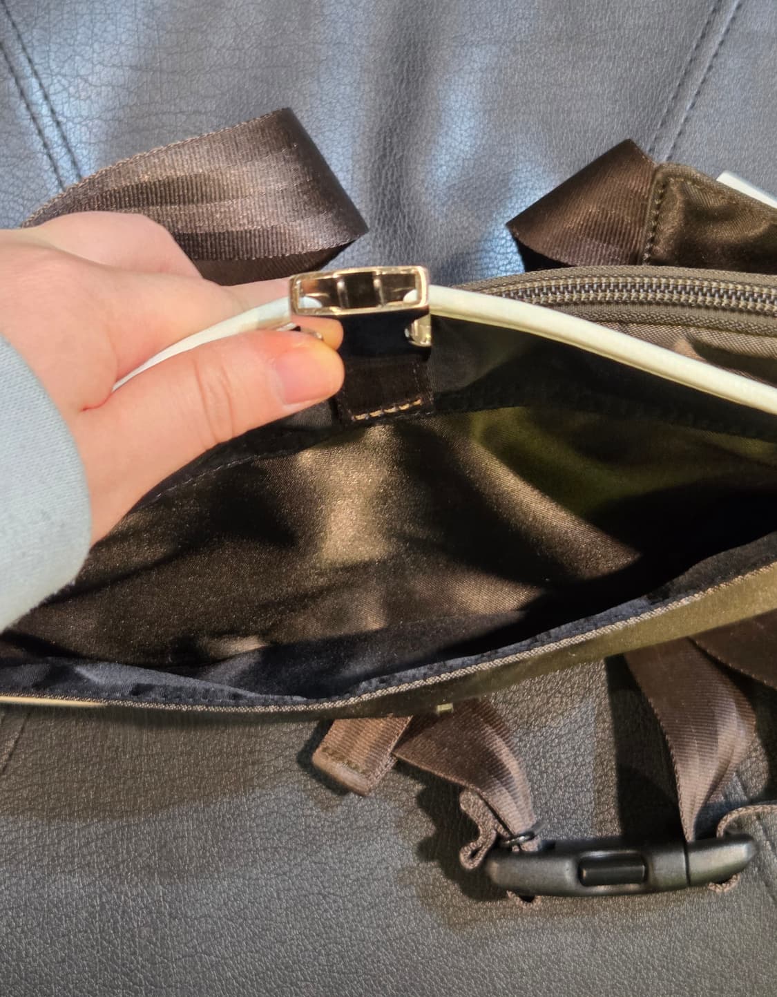 PORTER 포터 딥브라운 힙색💯  상품이미지4